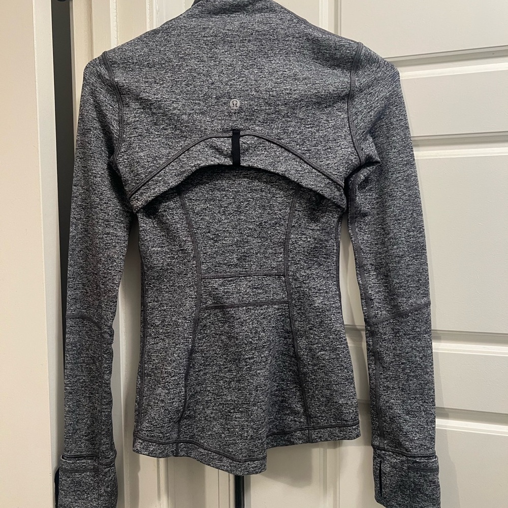 lululemon athletica Women's Heather Gray Utility Jacket - Picture 2 of 3